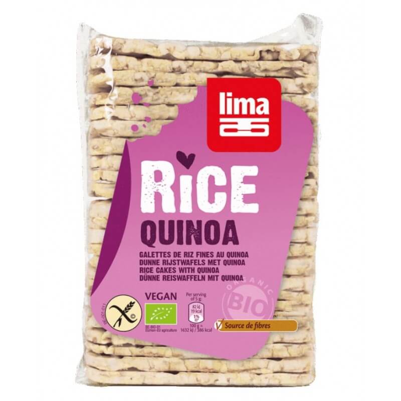 Lima Reiswaffeln dünn mit Quinoa (130g)