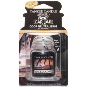 Yankee Candle Car Jar Lufterfrischer Black Coconut (1 Stk)