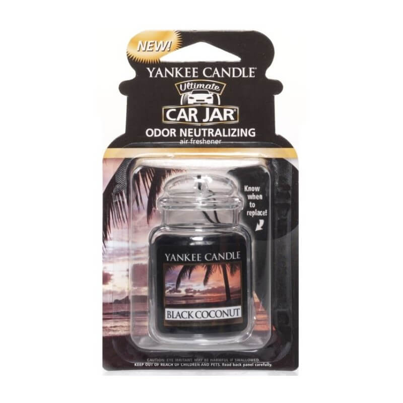 Acquista Yankee Candle Car Jar Air Freshener Cocco Nero (1pc)