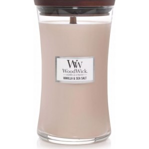 WoodWick Vanilla & Sea Salt Large Jar (1 Stk)
