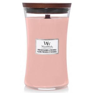 WoodWick Pressed Blooms & Patchouli Large Jar (1 Stk)