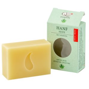 Aromalife Hemp soap carton...