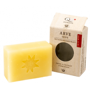 Aromalife Swiss stone pine soap with edelweiss extract (90g)