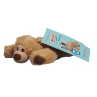 WARMIES Minis heat-stuffed toy bear lying