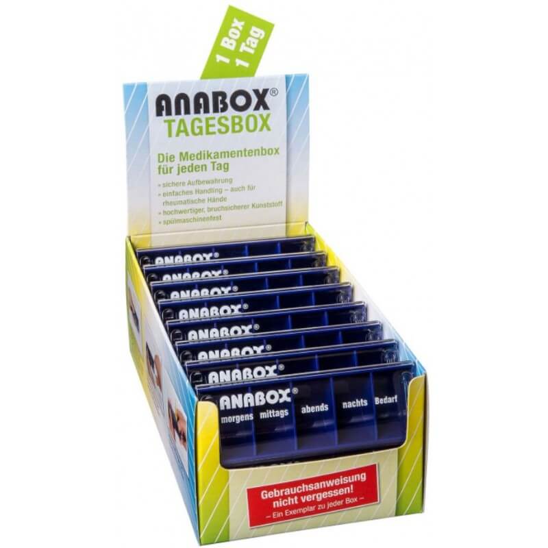 Anabox Medidispenser 7Tage blau (1 Stk)