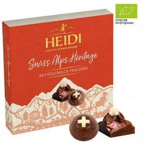 HEIDI Bio Swiss Heritage Vollmilchpralinen (135g)