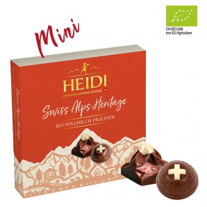 HEIDI Bio Swiss Heritage Vollmilchpralinen Mini (45g)