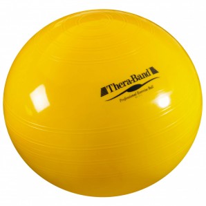 Thera-Band Balle d'entraînement - léger - jaune, Léger