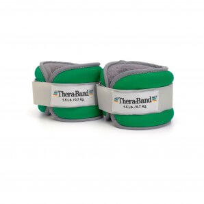 TheraBand Weight cuffs green 600g (1 pair)