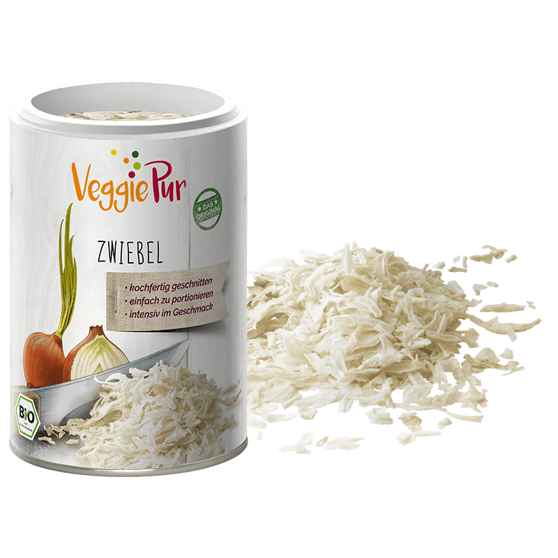 VeggiePur Aromagemüse Zwiebel 100% bio & vegan (70g)