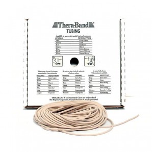 TheraBand Tubing beige extradünn 7.5m (1 Stk)