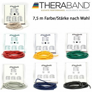 TheraBand Tubing schwarz maxistark 7.5m (1 Stk)