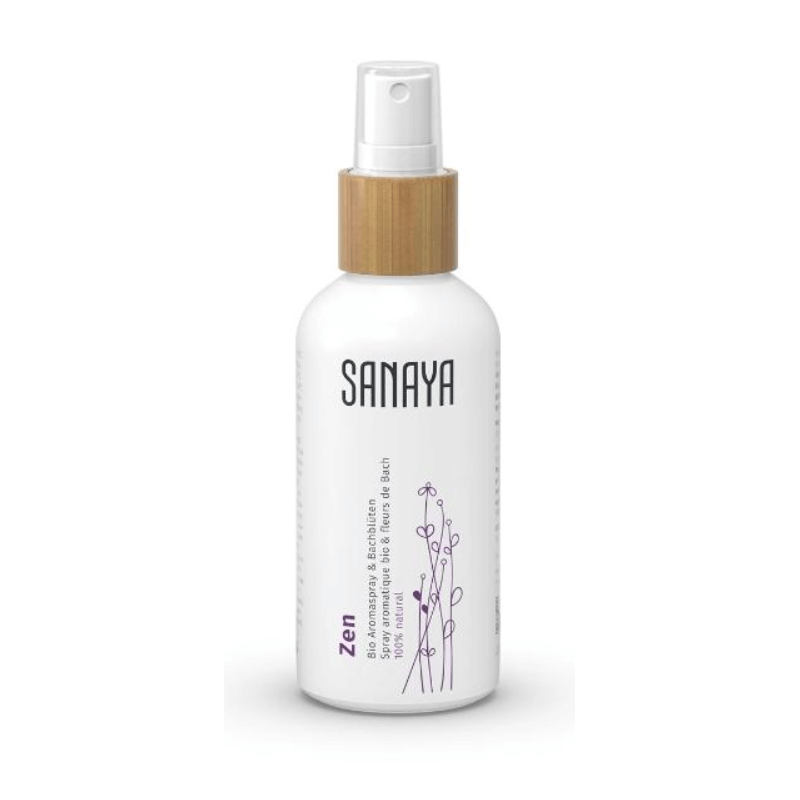 SANAYA Aroma & Bachblüten Spray Zen Bio (100ml)