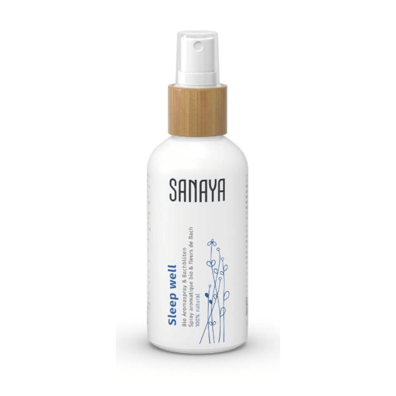 SANAYA Aroma & Bachblüten Spray Sleep well Bio (100ml)