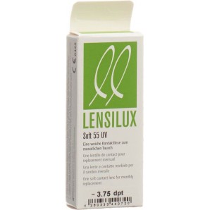 LENSILUX SOFT 55 UV Monatslinse -3.75 weich (1 Stk)