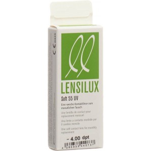 LENSILUX SOFT 55 UV Monatslinse -4.00 weich (1 Stk)