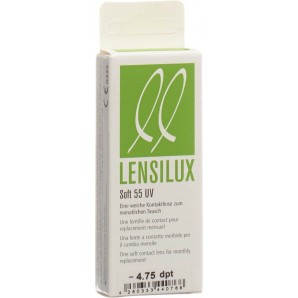 LENSILUX SOFT 55 UV Monatslinse -4.75 weich (1 Stk)
