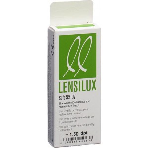 LENSILUX SOFT 55 UV Monatslinse -1.50 weich (1 Stk)