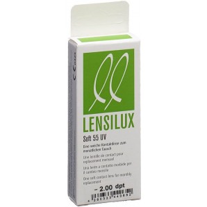 LENSILUX SOFT 55 UV Monatslinse -2.00 weich (1 Stk)