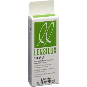 LENSILUX SOFT 55 UV Monatslinse -3.00 weich (1 Stk)