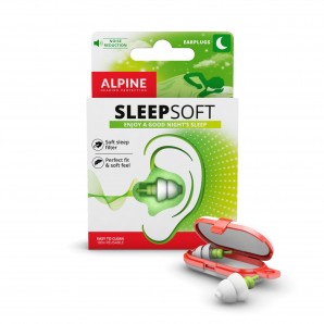 Alpine Sleep Soft Gehörschutzstöpseln (1 Paar)