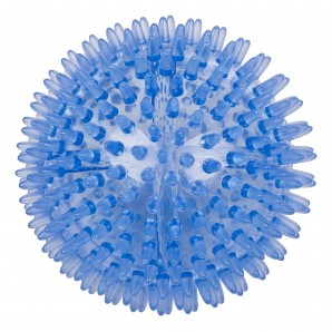 SUNDO Igelball mit Ventil 8cm blau (1 Stk)