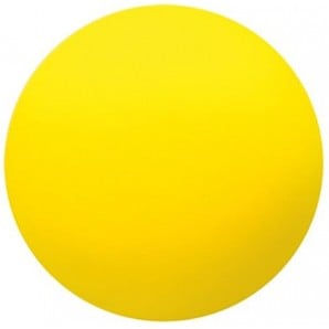 SUNDO Handgymnastikball 55mm gelb aus Schaumstoff (1 Stk)