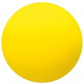 SUNDO Handgymnastikball 70mm gelb aus Schaumstoff (1 Stk)