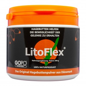 LitoFlex Hagenbuttenpulver (300g)