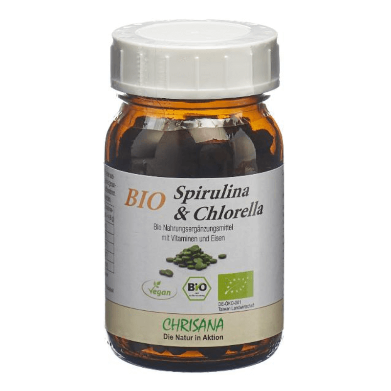 CHRISANA Bio Spirulina & Chlorella Tabletten (250 Stk)