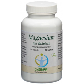 CHRISANA Magnesium mit Kräutern Kapseln (150 Stk)