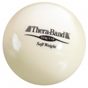 TheraBand Balle de poids Soft 0.5 Kg beige (1 pc)