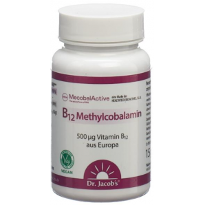 Dr. Jacob's B12 Methylcobalamin Tabletten (60 Stk)