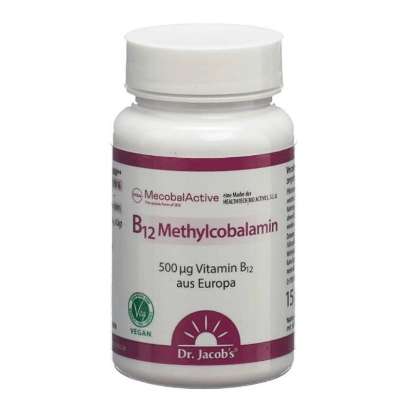 Dr. Jacob's B12 Methylcobalamin Tabletten (60 Stk)
