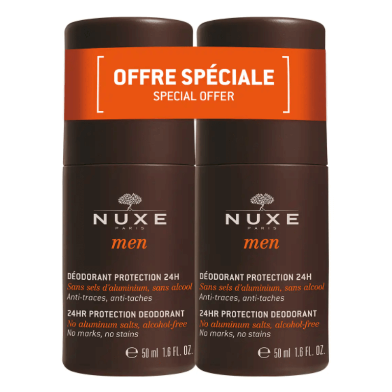NUXE men Duo Déodorant protection 24H (2x50ml)