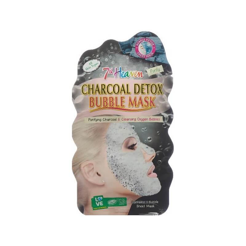 7th Heaven Charcoal Detox Bubble Mask (31g)