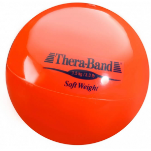 TheraBand Gewichtsball Soft 1.5 Kg rot (1 Stk)