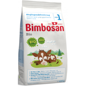 Bimbosan Bio 1 lait pour bébé refill (400 g)