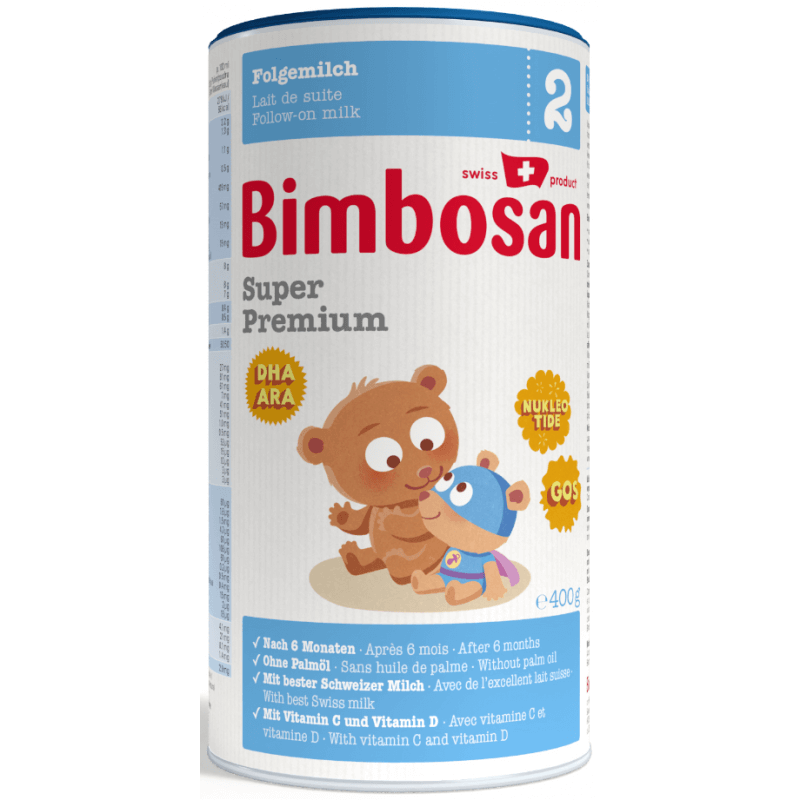 Bimbosan Super Premium 2 Folgemilch Dose (400 g)