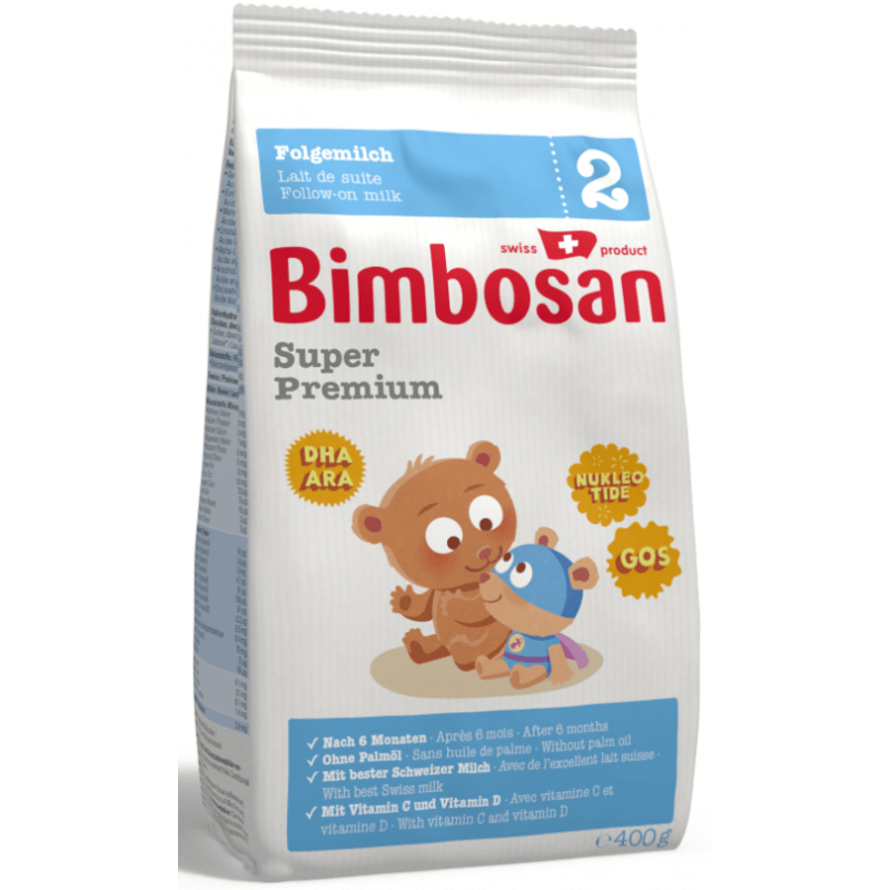 Bimbosan Super Premium 2 Folgemilch Nachfüllbeutel (400 g)