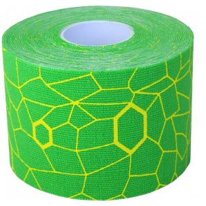 TheraBand Kinesiology Tape Rolle 5 m Green/Yellow 5cm x 5m (1 Stk)