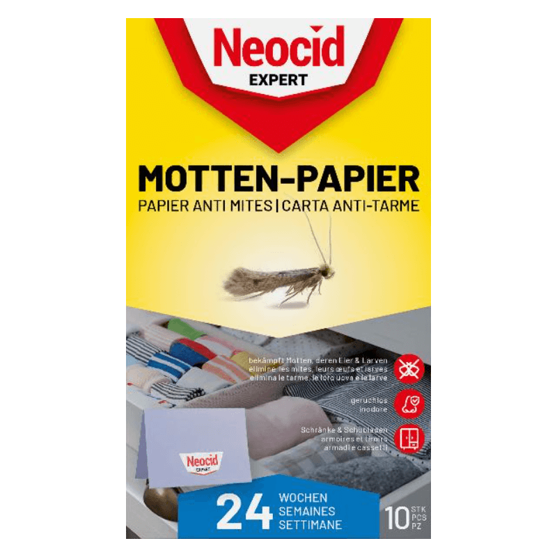 Neocid Expert Motten-Papier (10 Stk)