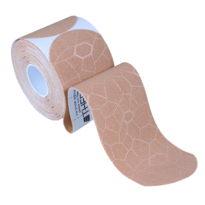 TheraBand Kinesiology Tape Precut Roll Beige/Beige 5cm x 25cm (1 Stk)