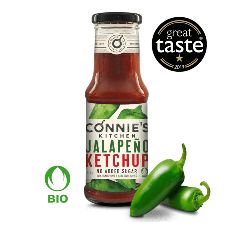 CONNIE'S KITCHEN Ketchup Jalapeno (230g)