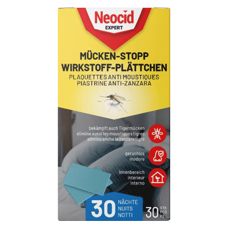 Neocid EXPERT Mückenstopp Nachfüll-Plättchen (30 Stk)