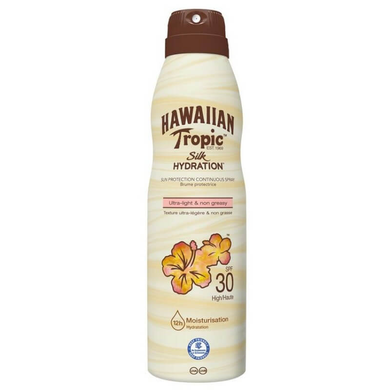 HAWAIIAN Tropic Silk Hydration Continuous Spray LSF 30 (177ml)