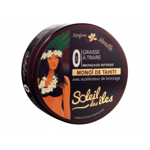 Soleil des îles Melkfett SPF0 Monoï de Tahiti Vanille (150ml)