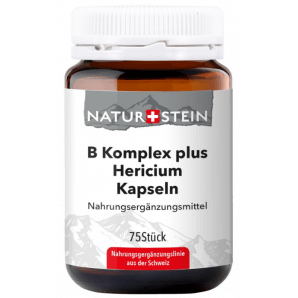 NATURSTEIN Complesso vitaminico B più Hericium Capsule (75 Capsule)