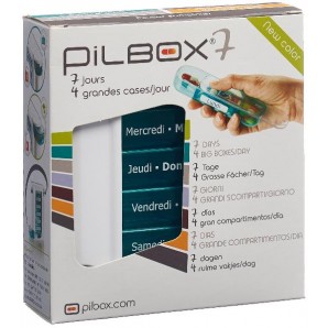 PiLBOX 7 Medikamentenspender 7 Tage D/F (1 Stk)