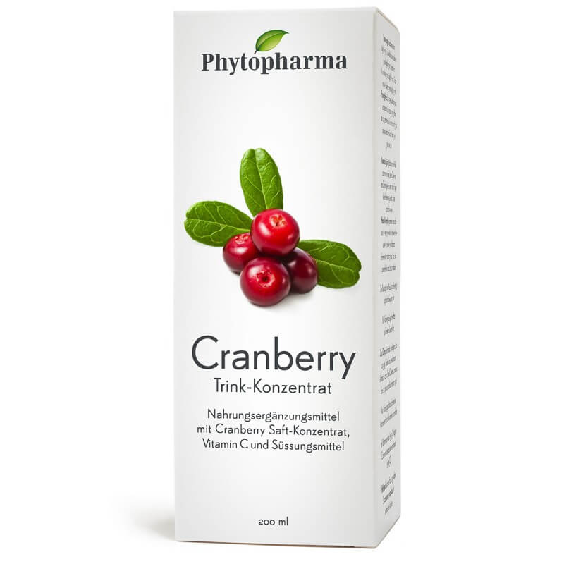 Phytopharma Cranberry Drinking Concentrate (200ml)